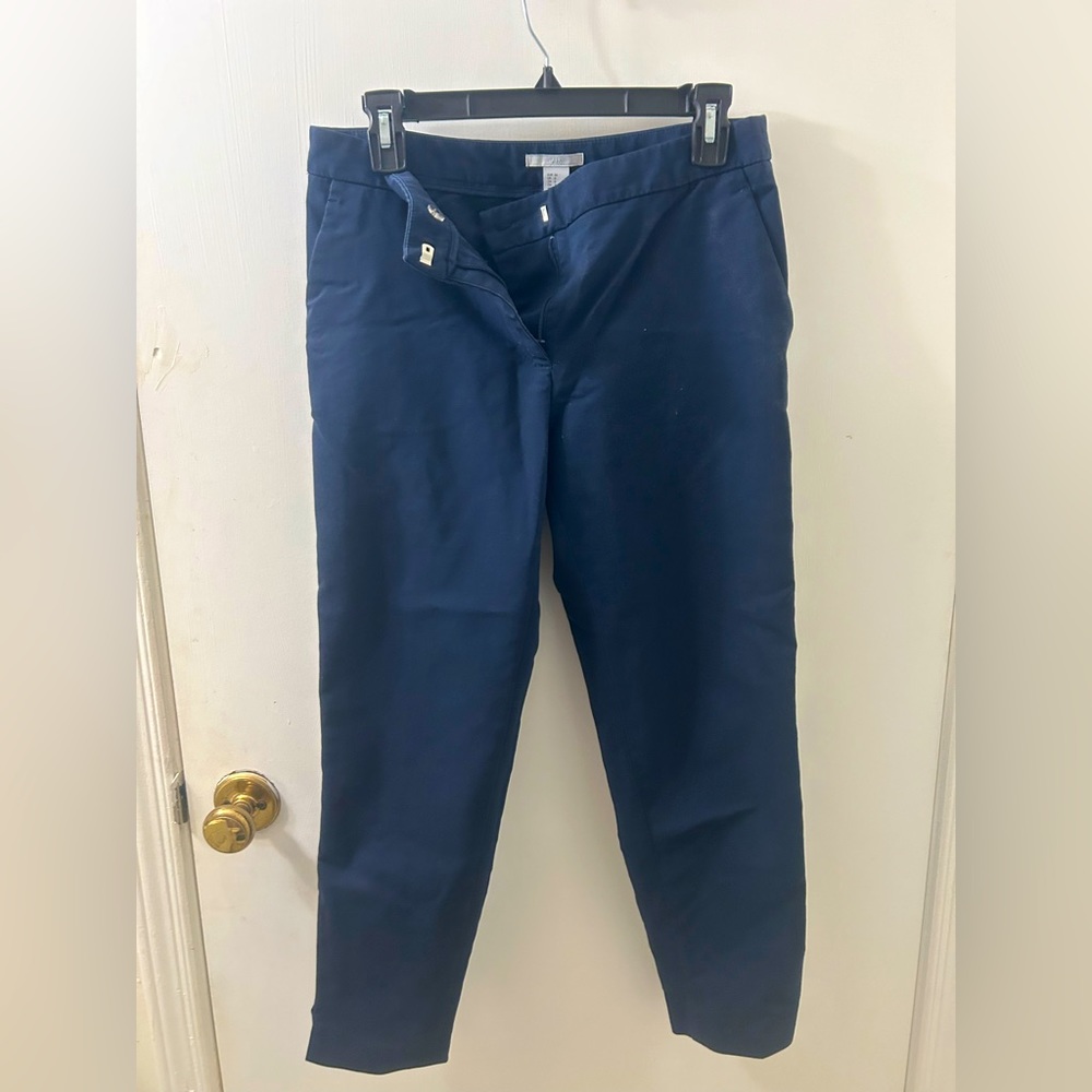 H&M size 6 blue dress pants